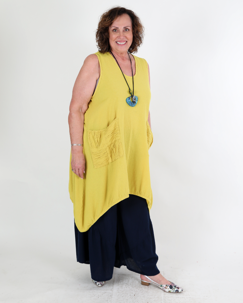 100% cotton Breeze pants navy blue - Oh my Gauze!
