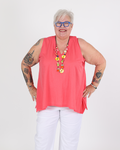 Orange Naxos Camisole - Franck Anna