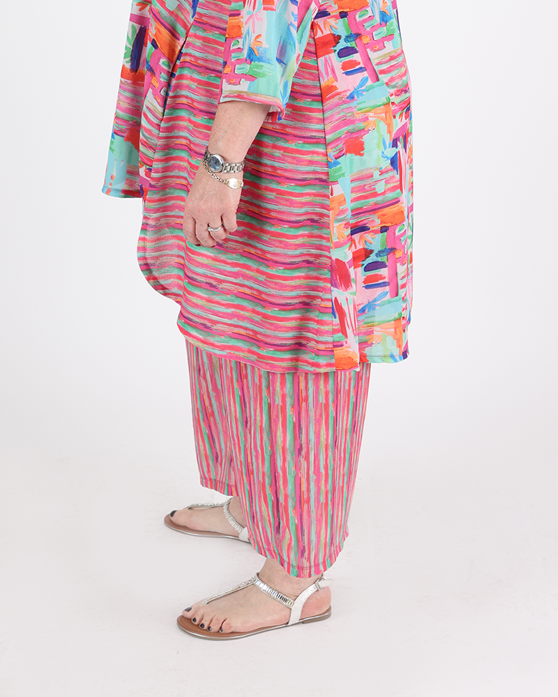 Striped Napoli Pants - G!Ozé