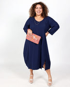Navy Blue Dress - G!Ozé