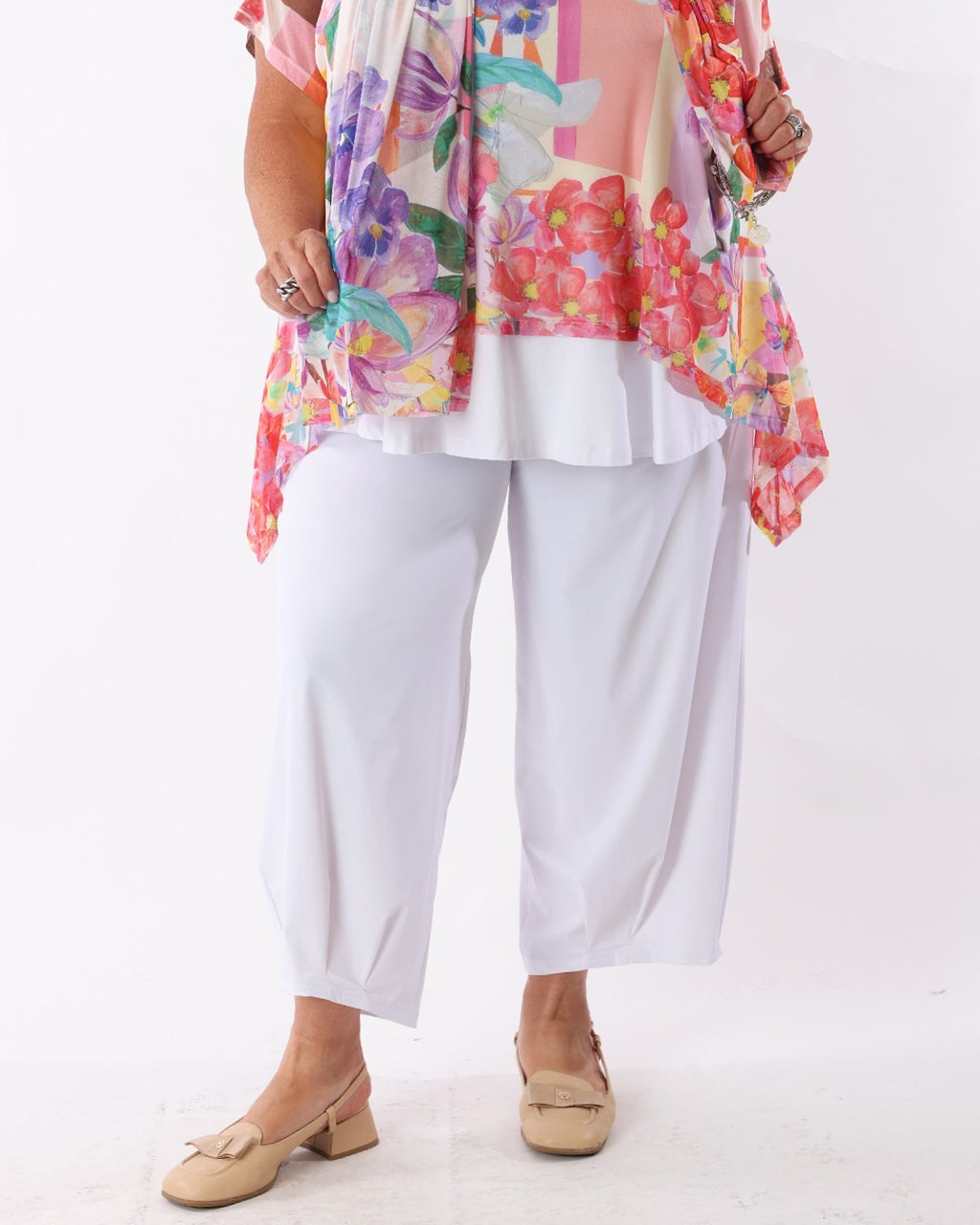 White Naval Pants - Maloka