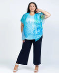 Navy Petite Palazzo Pant - Black LABB