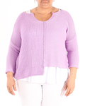 Parma Cornflower Sweater - Marie la Lune
