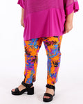 Millennium Tropical Print Straight Leg Pants - Joseph Ribkoff