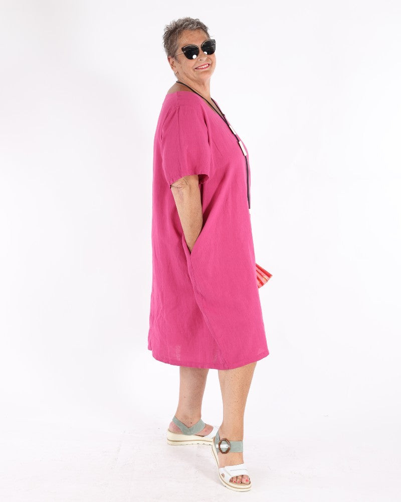 Robe Romane rose - G!Ozé
