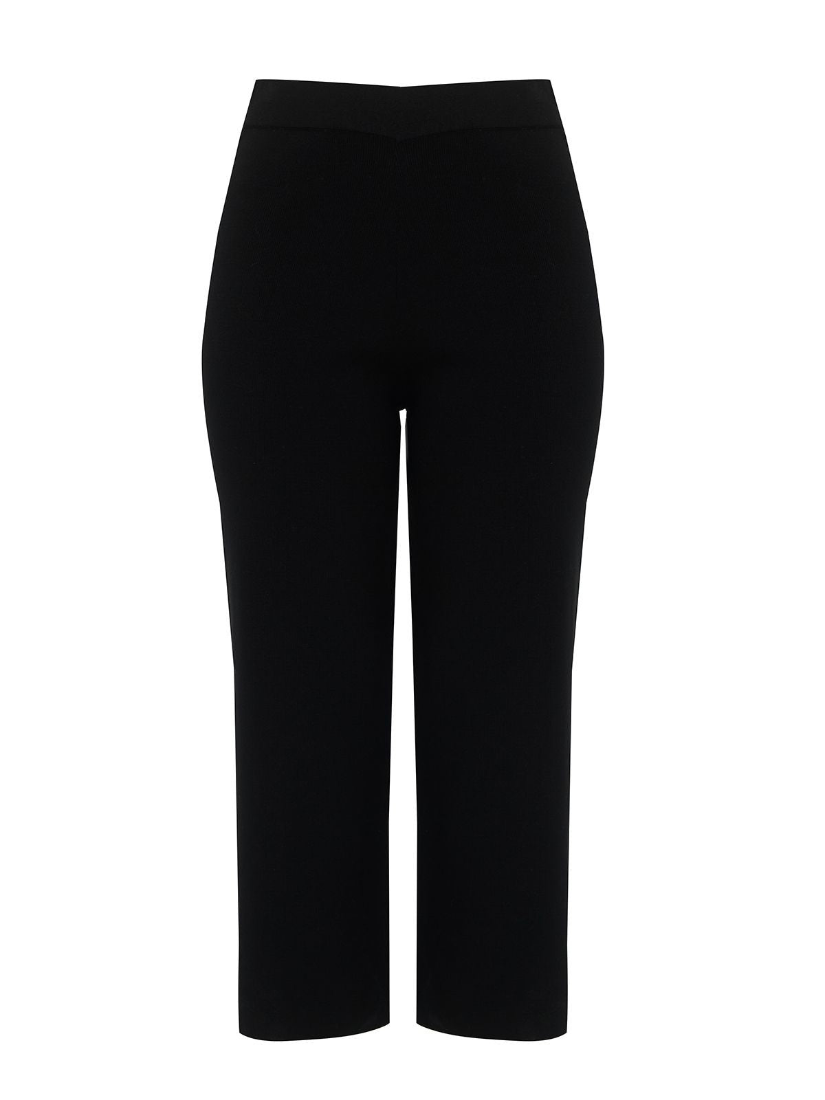 Agape Black Pants - Matte