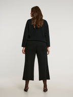 Agape Black Pants - Matte