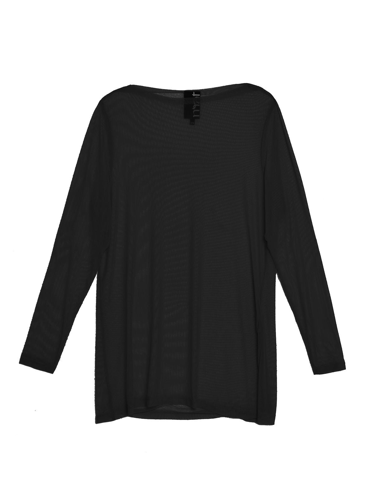 Black fishnet top - Mat