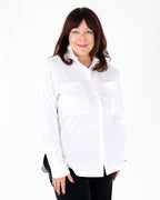 White shirt - Charlie B