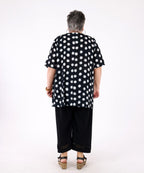 Daisy and Polka Dot Print Tunic - G!Ozé