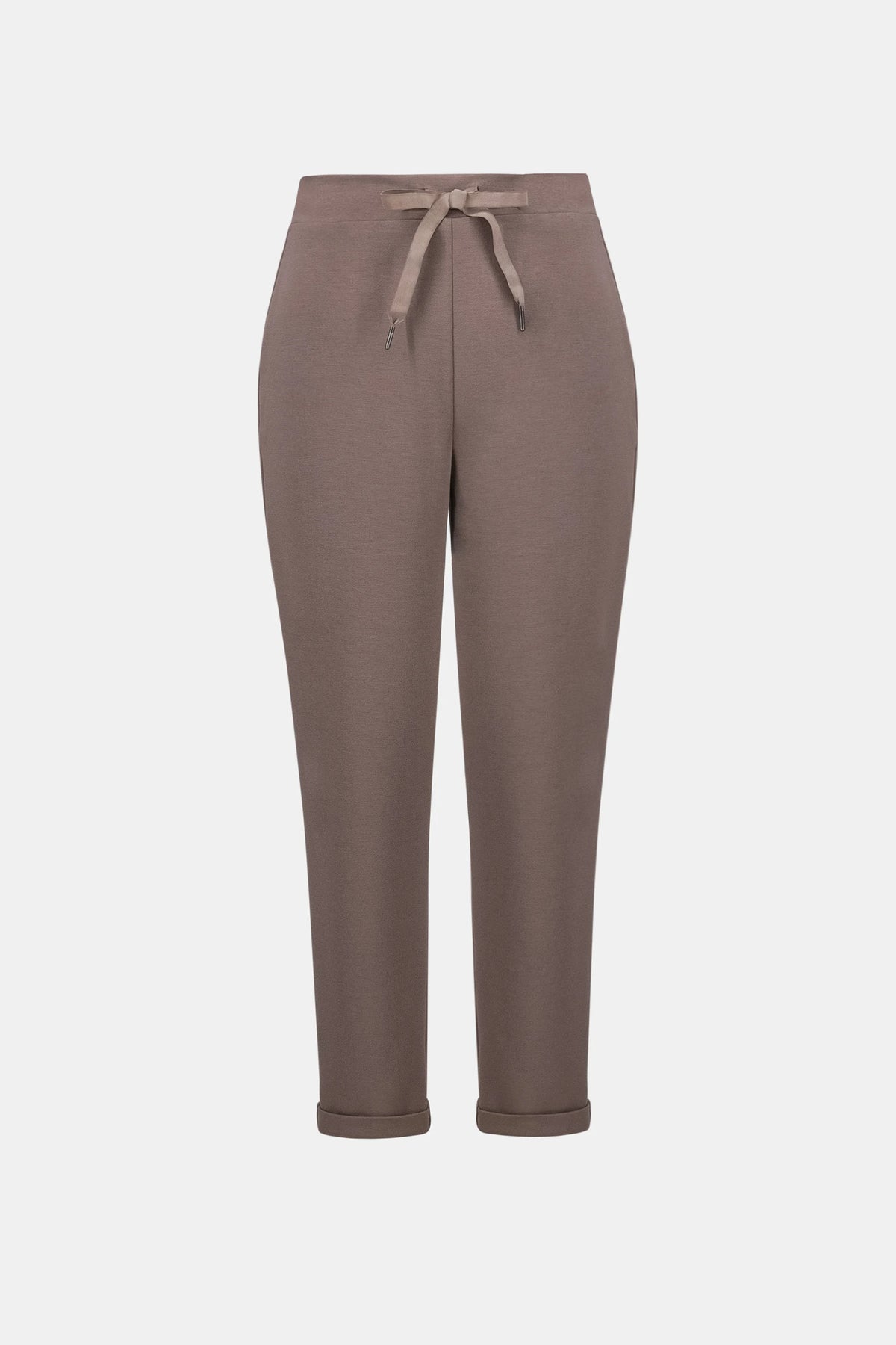 Pantalon jogger en jersey scuba à enfiler avec cordon de serrage à la taille - Joseph Ribkoff