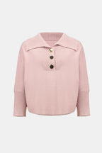 Brushed viscose-nylon blend shawl-collar knit - Joseph Ribkoff