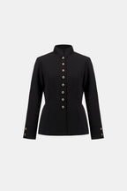 Blouson ajusté à col militaire - Joseph Ribkoff