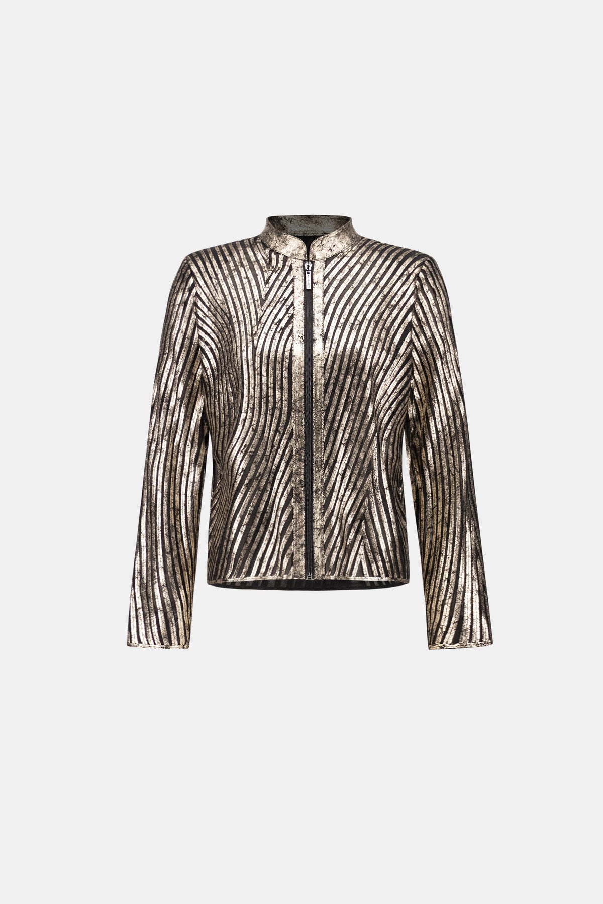 Veste ajustée en soutache métallique - Joseph Ribkoff