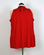 Oceane Red Tank Top - Franck Anna