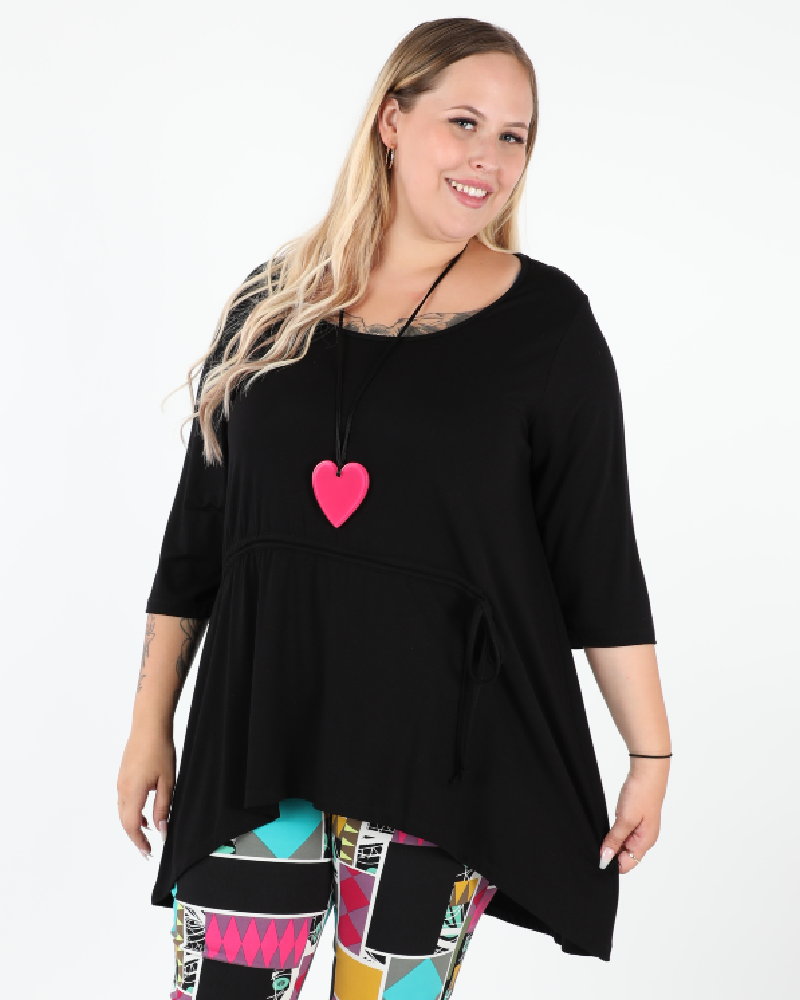 Sled Tunic Black - G!OZE
