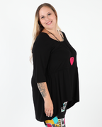Sled Tunic Black - G!OZE