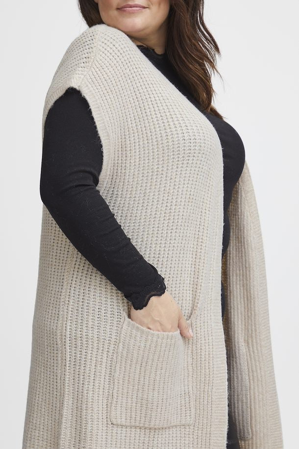 Beige Cardigan - Fransa