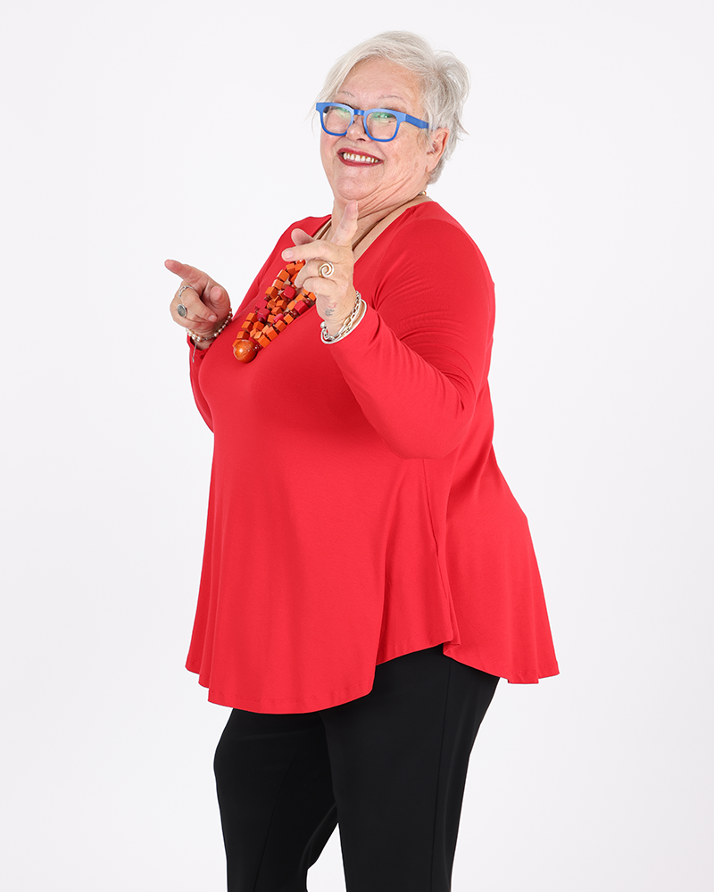 Basic Top Red- Mat