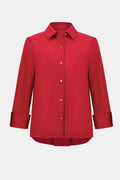 Blouse extensible à détail zippé - Joseph Ribkoff