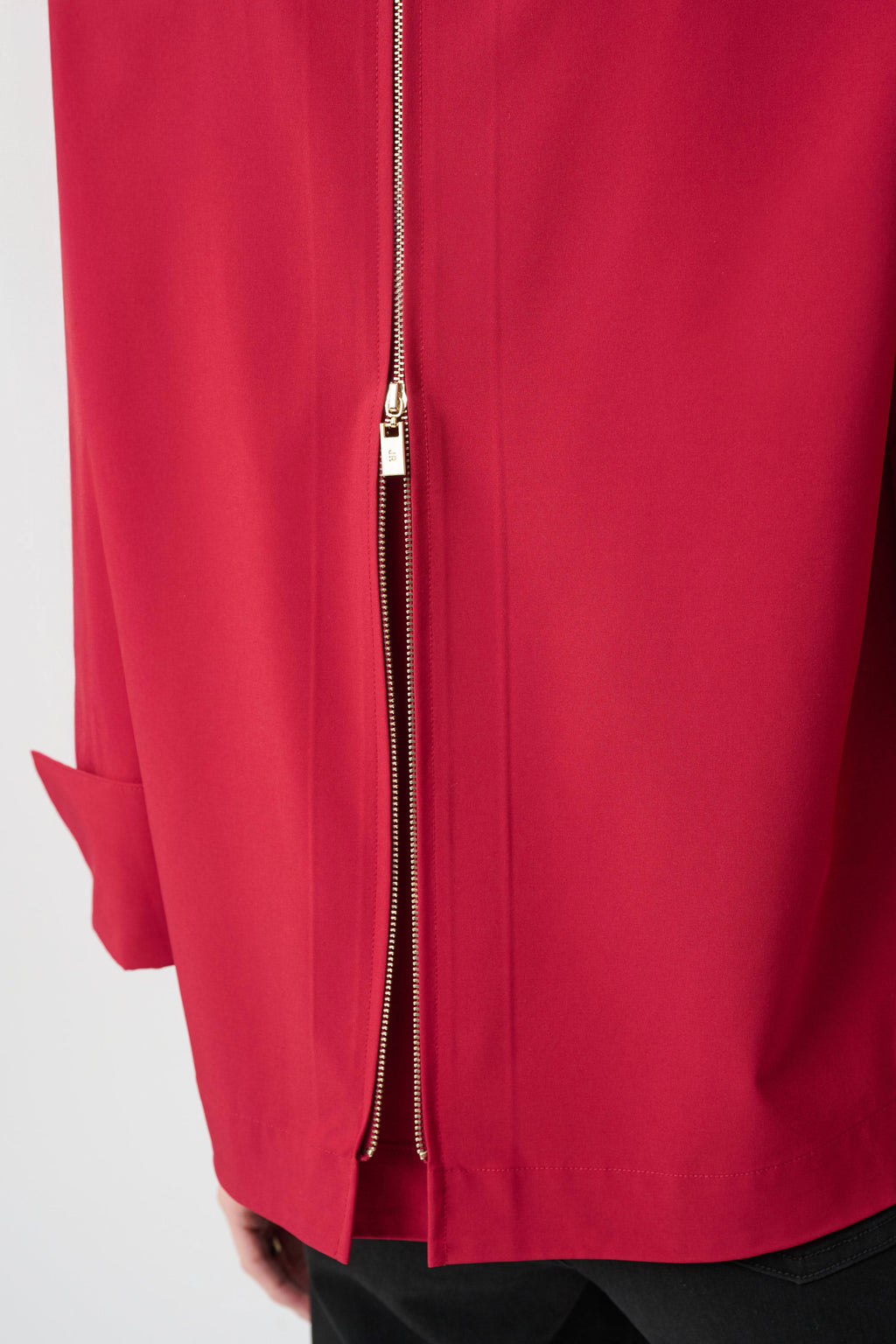 Blouse extensible à détail zippé - Joseph Ribkoff