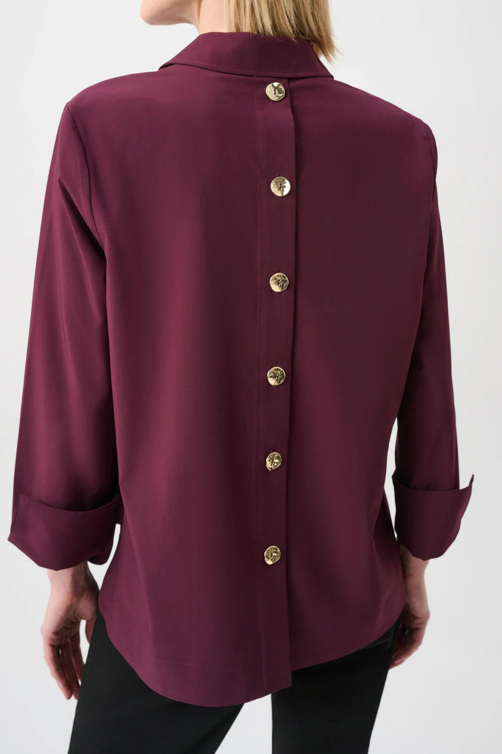 Haut boxy en popeline extensible - Joseph Ribkoff