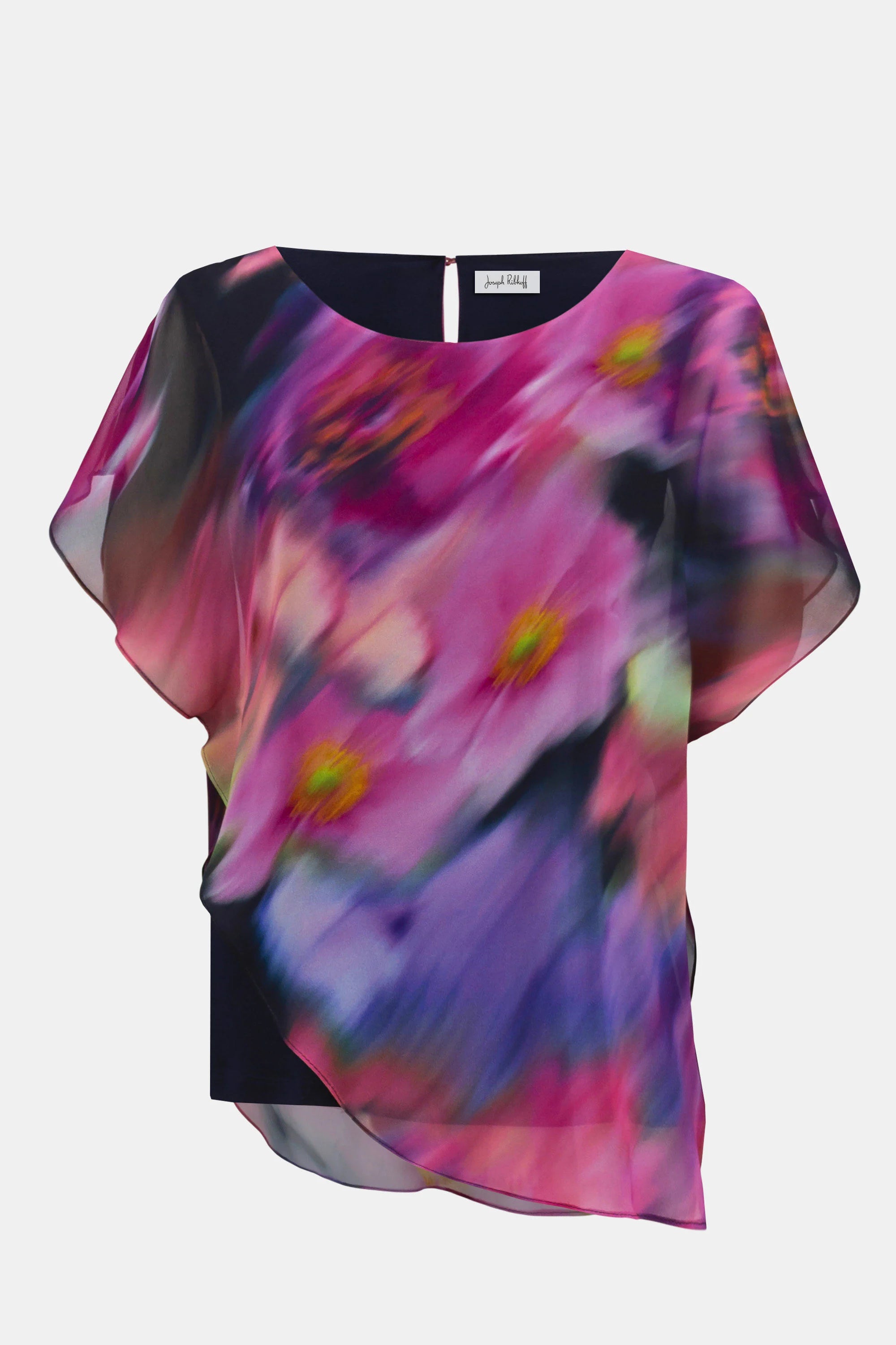 Haut asymétrique à imprimé floral - Joseph Ribkoff