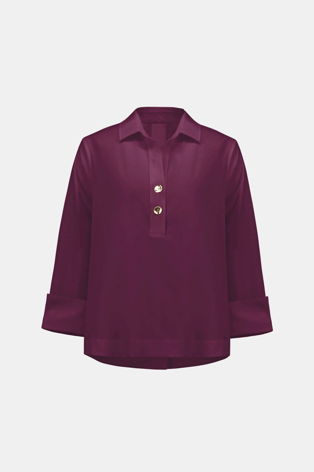Haut boxy en popeline extensible - Joseph Ribkoff