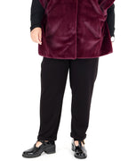 Pantalon jogger en jersey scuba à cordon - Joseph Ribkoff