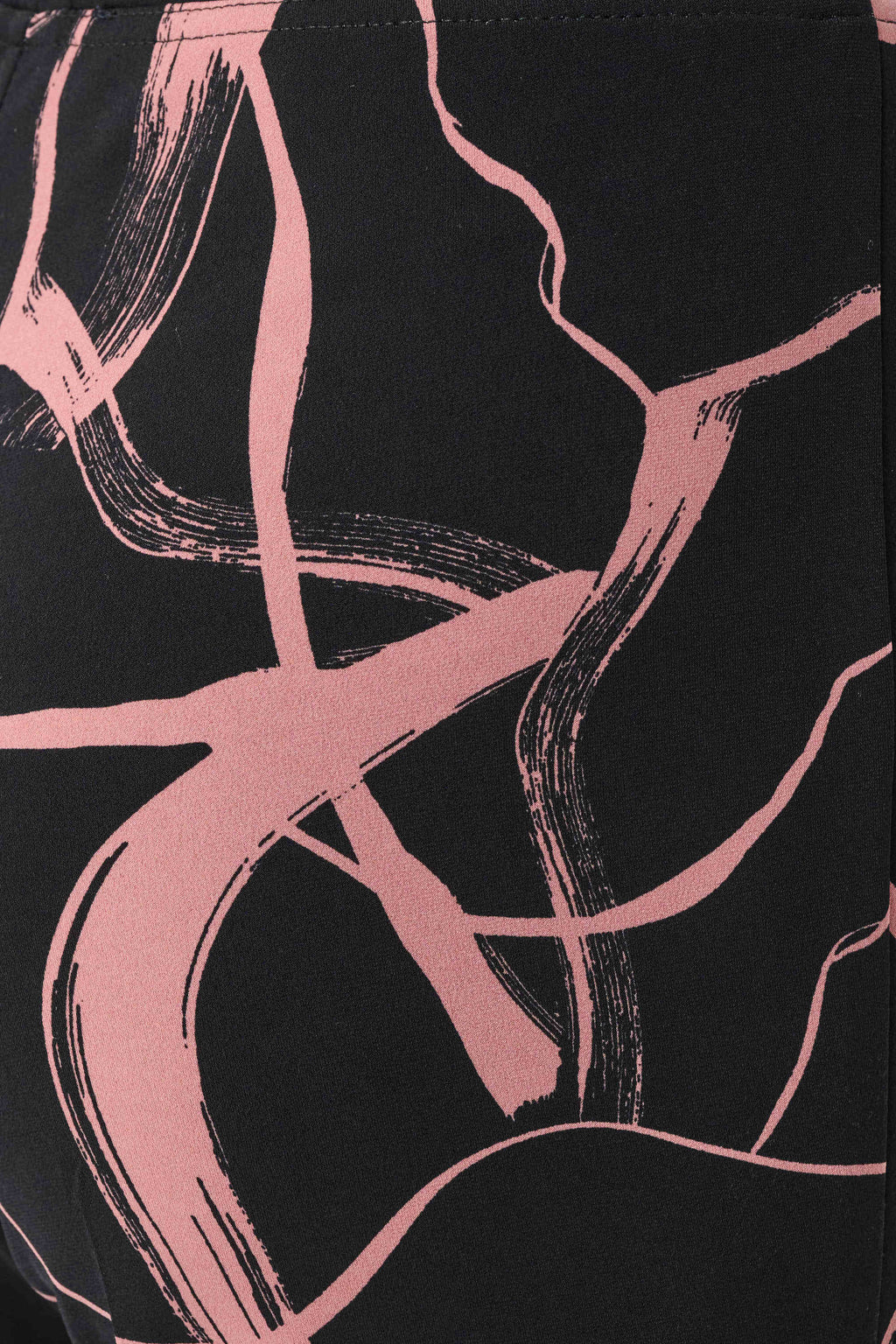 Pantalon droit à imprimé abstrait - Joseph Ribkoff