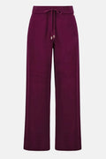 Pantalon à enfiler en tricot brossé