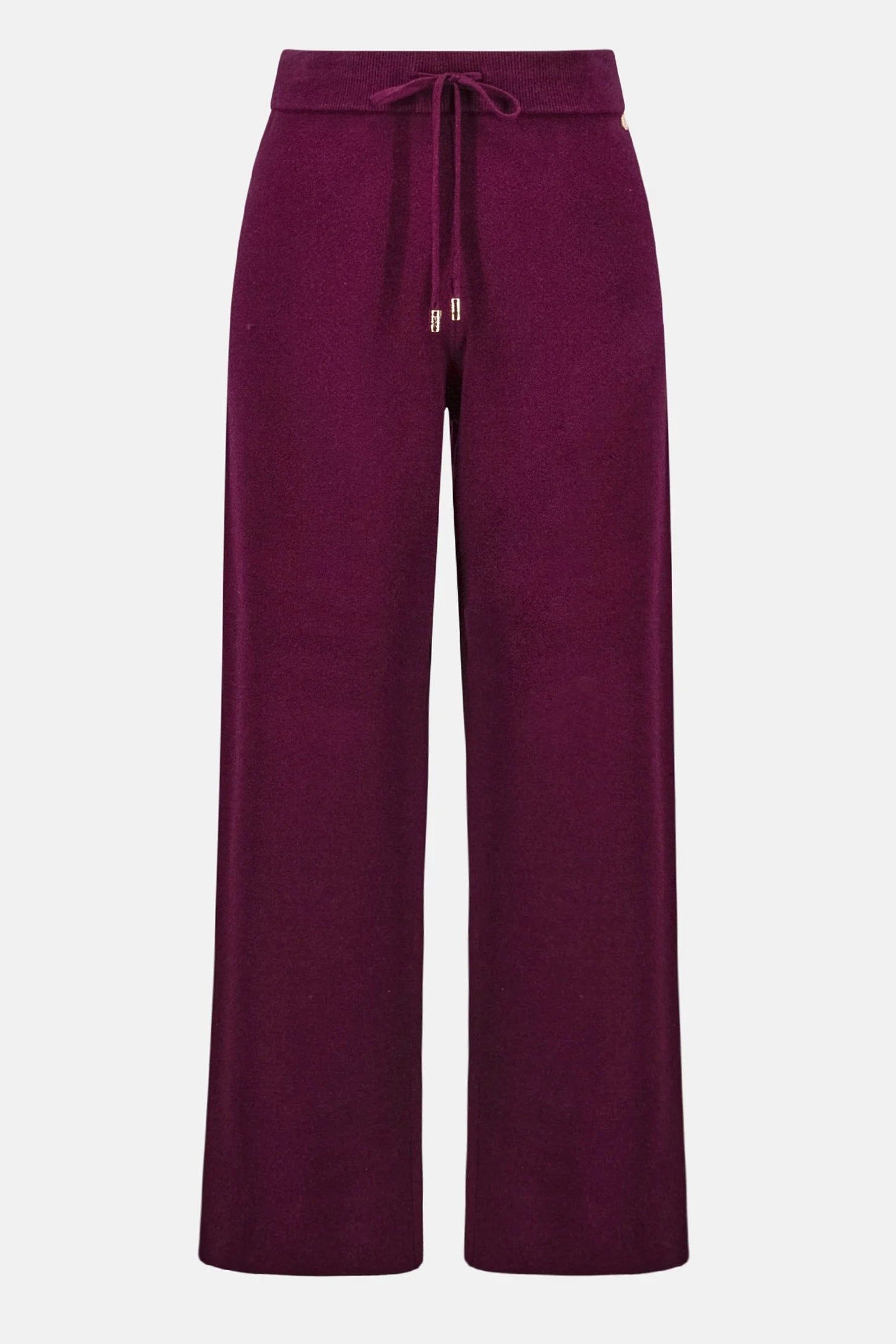 Pantalon à enfiler en tricot brossé