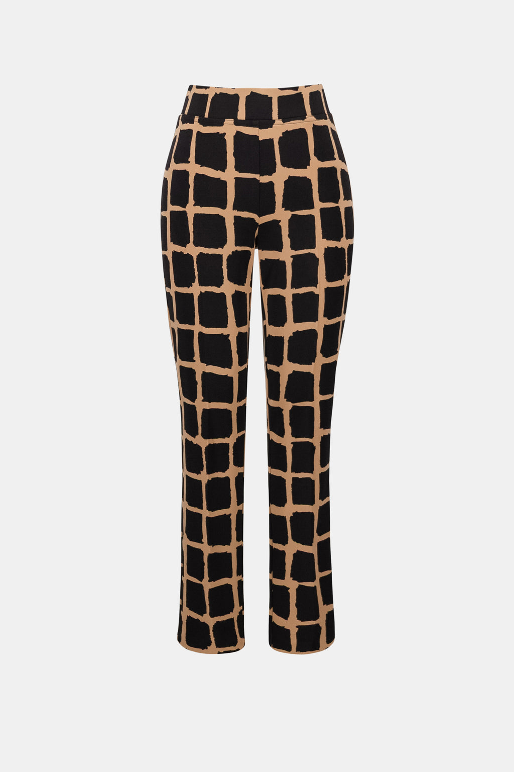 Pantalon à imprimé abstrait en tricot soyeux - Joseph Ribkoff