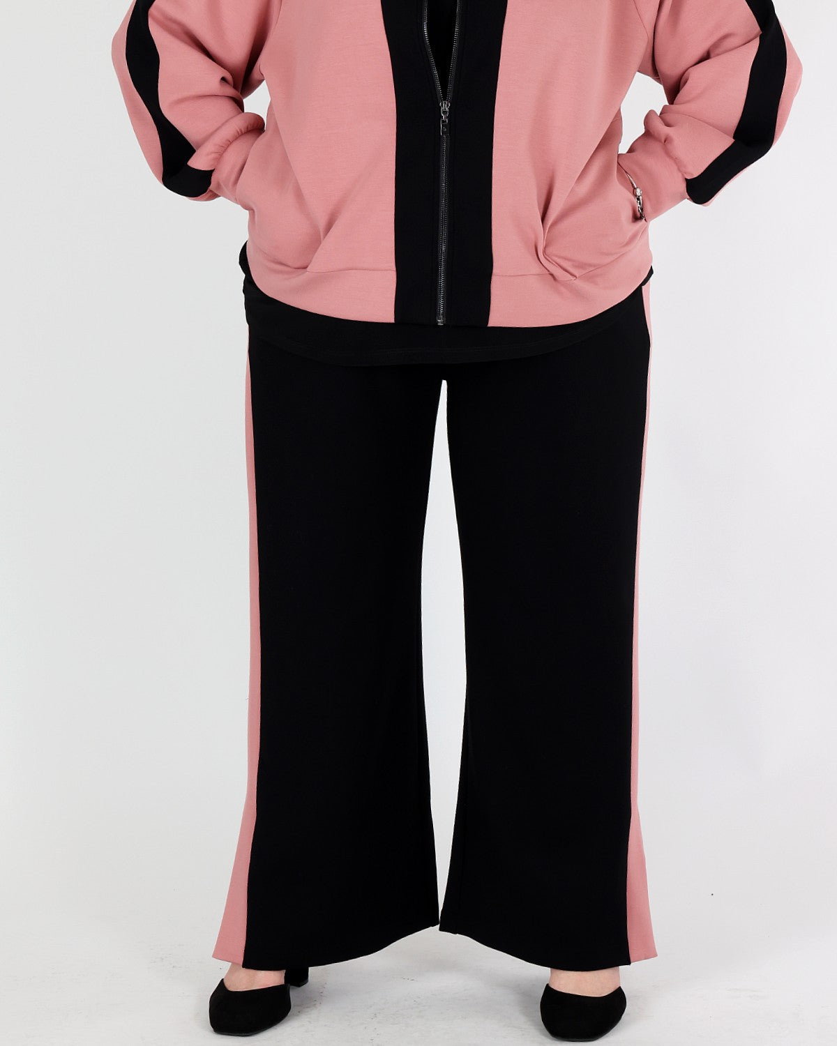 Pantalon à jambe large en jersey scuba - Joseph Ribkoff