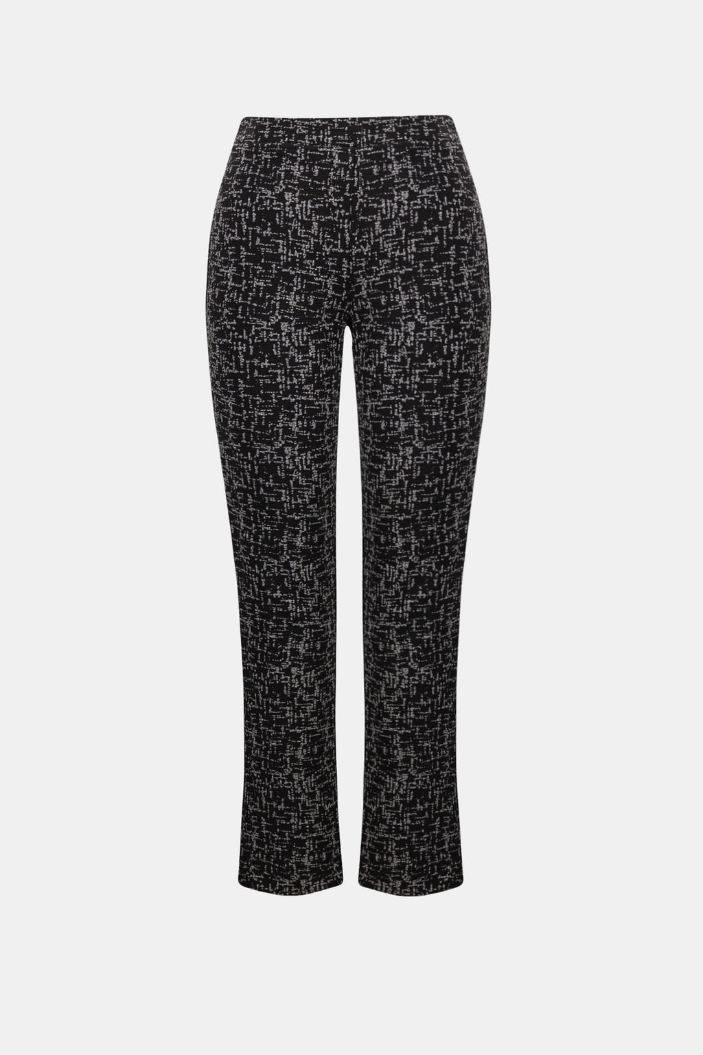 Pantalon droit à enfiler en jacquard abstrait - Joseph Ribkoff