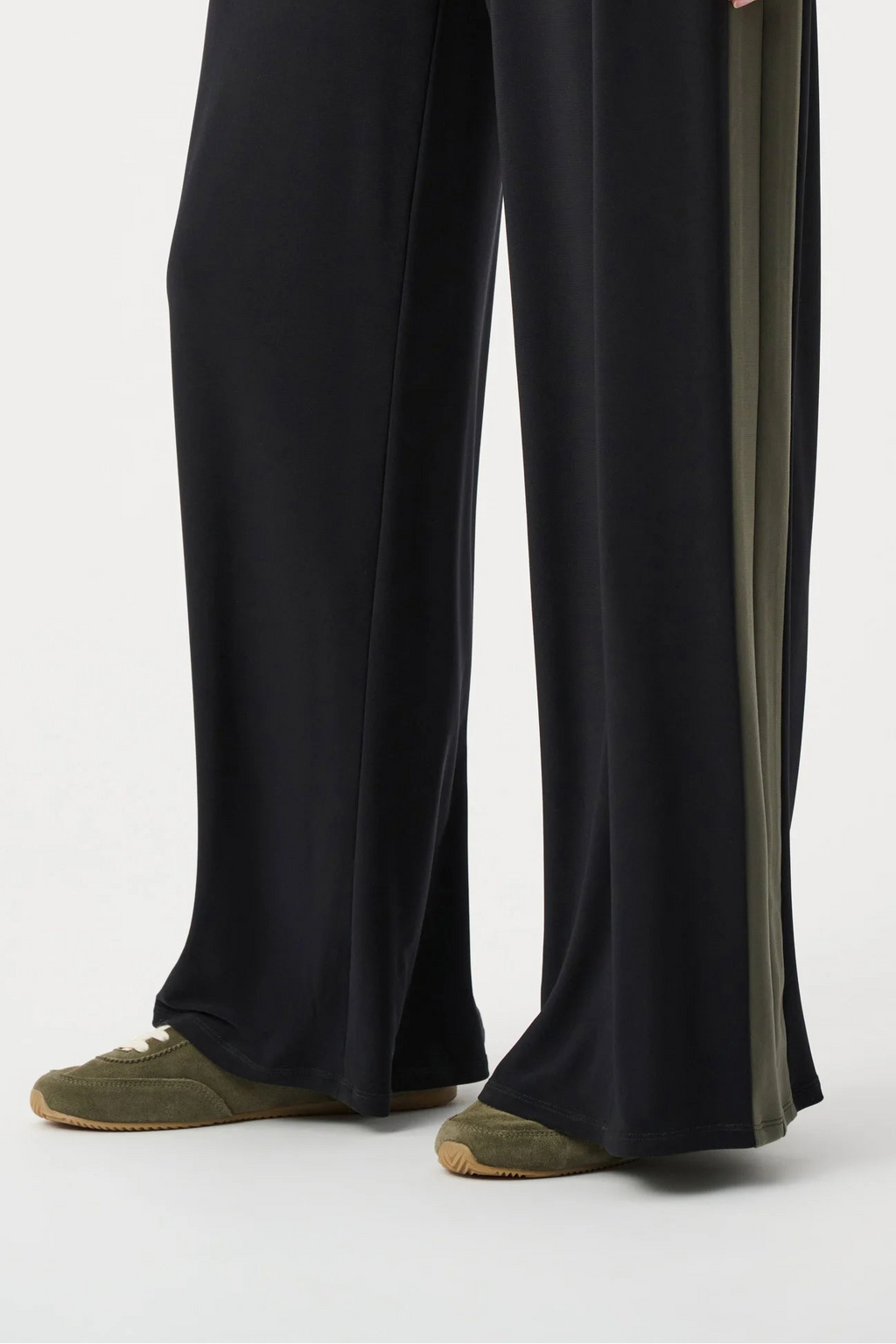 Pantalon en tricot soyeux à blocs de couleurs - Joseph Ribkoff