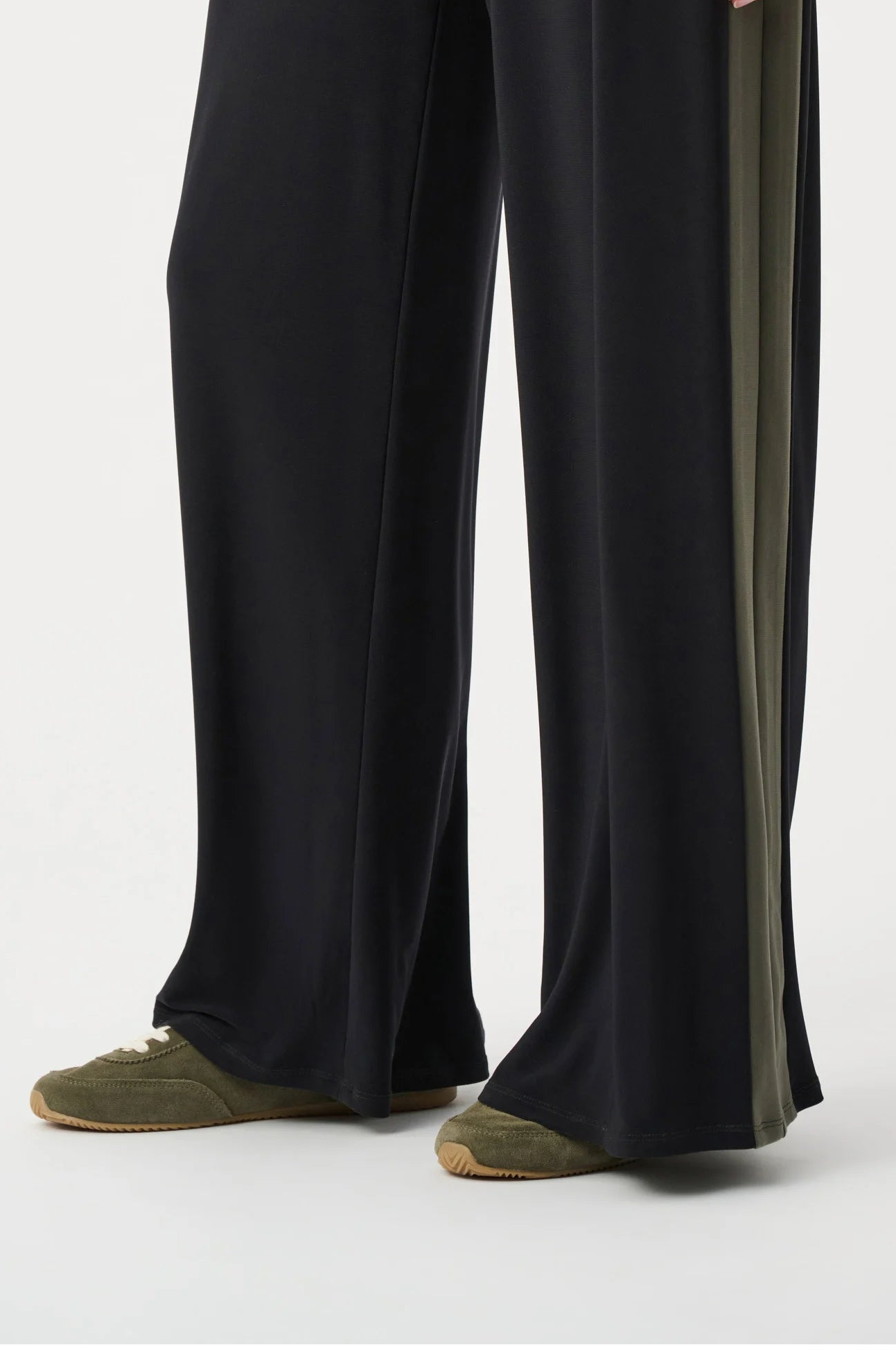 Pantalon en tricot soyeux à blocs de couleurs - Joseph Ribkoff
