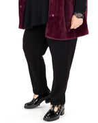 Pantalon jogger en jersey scuba à cordon - Joseph Ribkoff