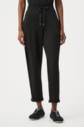 Pantalon jogger en jersey scuba à cordon - Joseph Ribkoff