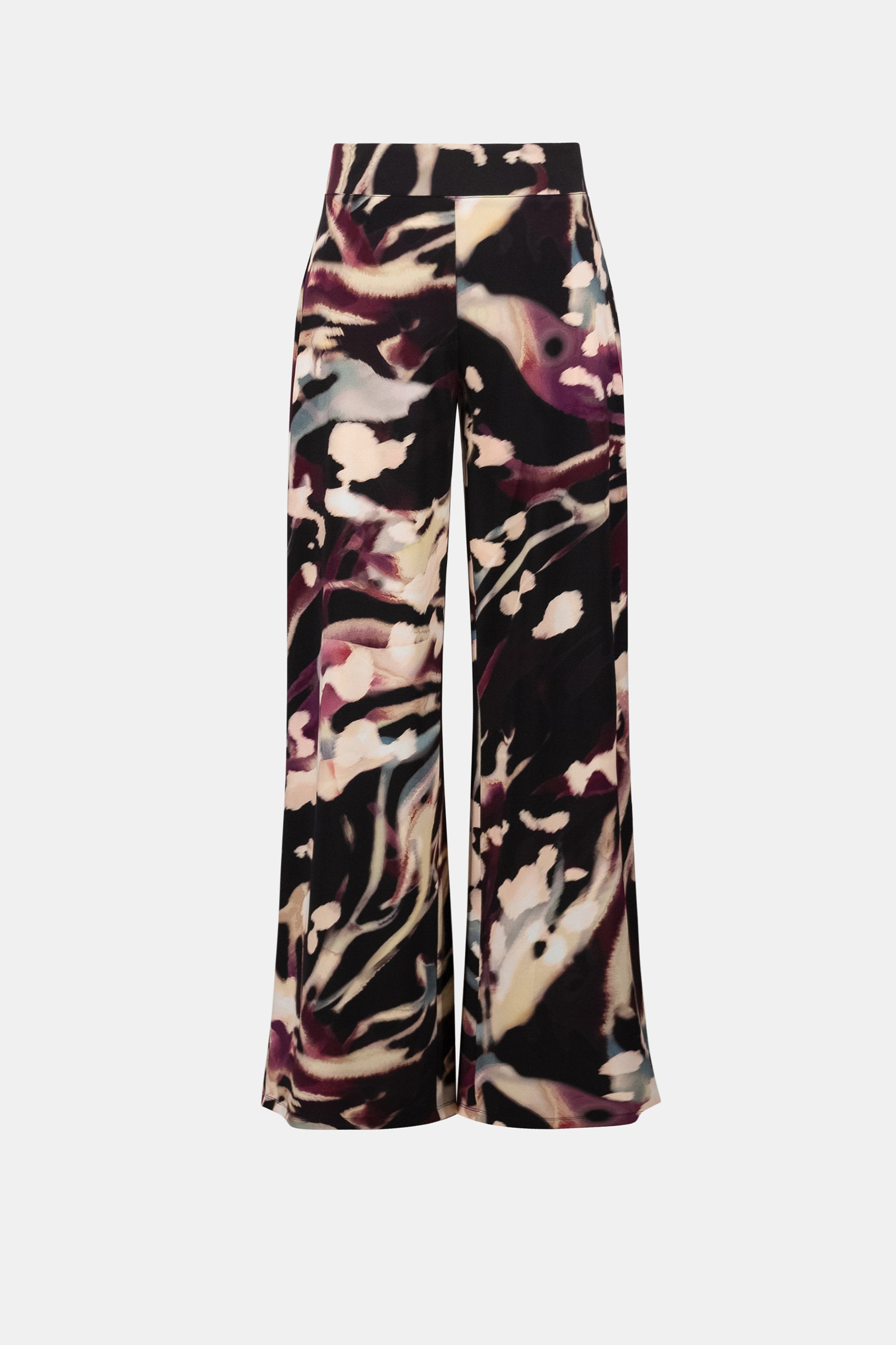 Pantalon large à imprimé abstrait - Joseph Ribkoff