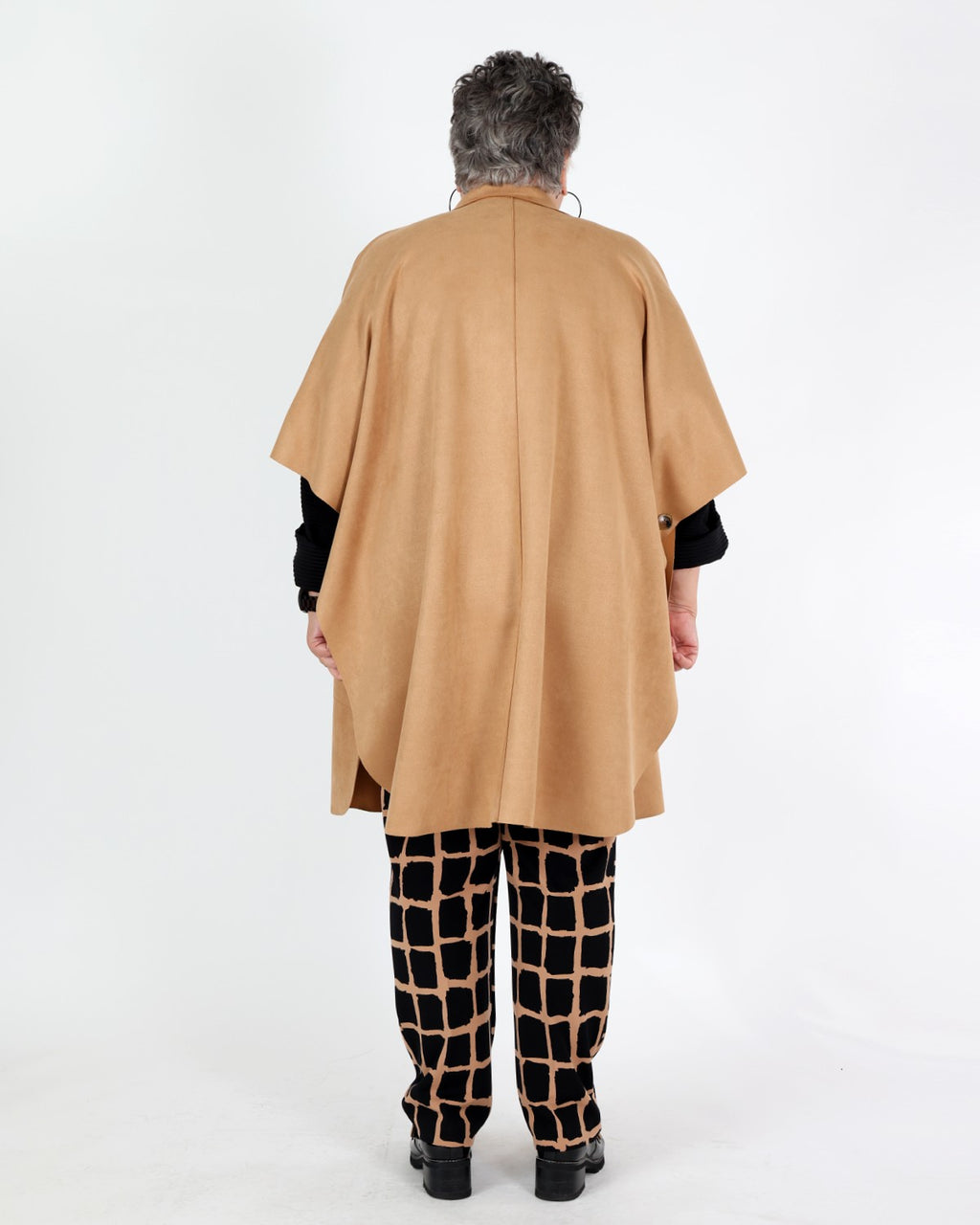 Pantalon à imprimé abstrait en tricot soyeux - Joseph Ribkoff