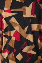 Tunique boxy à motif cubiste abstrait - Joseph Ribkoff