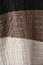 Tunique boxy en jacquard color block - Joseph Ribkoff