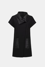 Veste en tricot épais avec col matelassé - Joseph Ribkoff