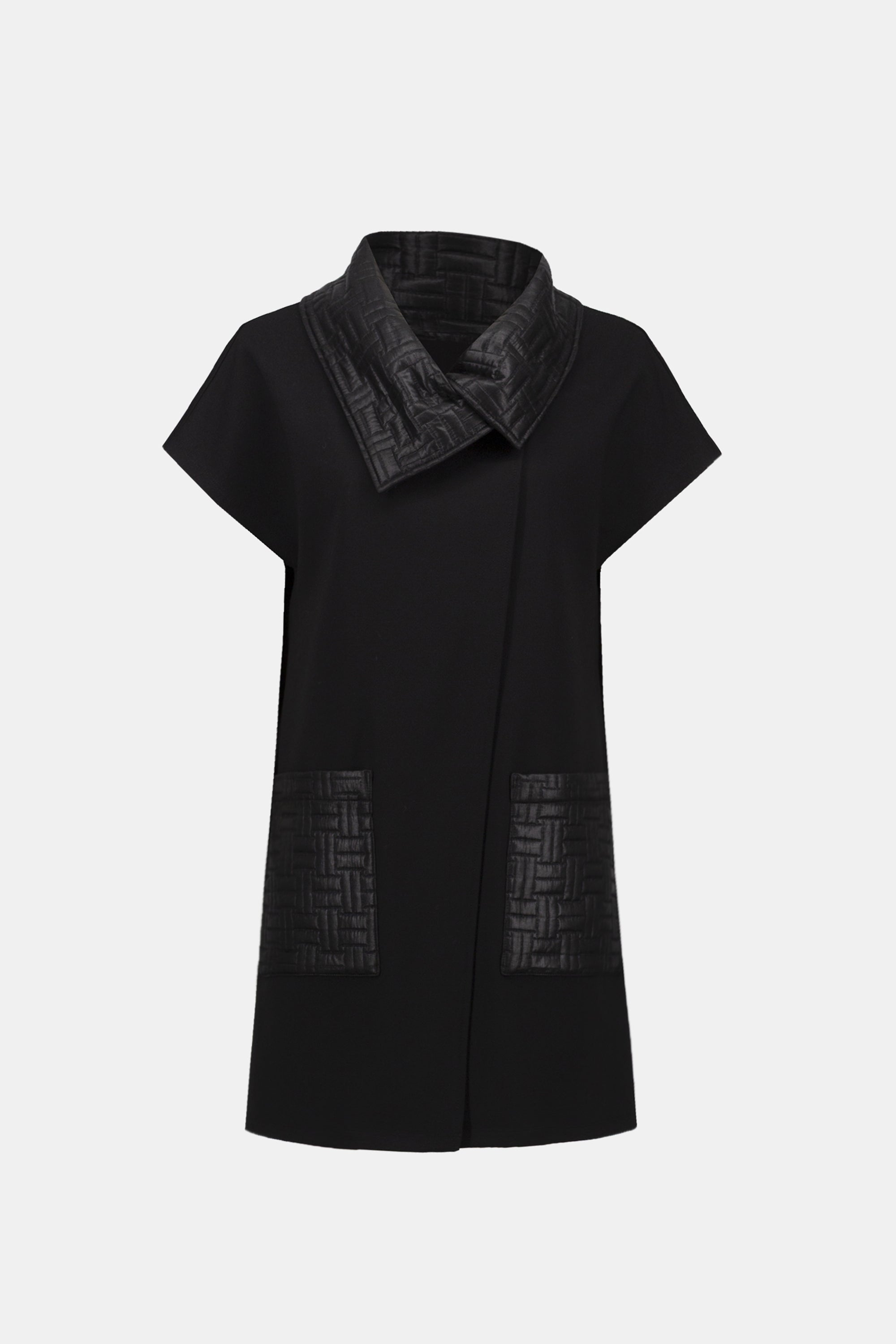 Veste en tricot épais avec col matelassé - Joseph Ribkoff